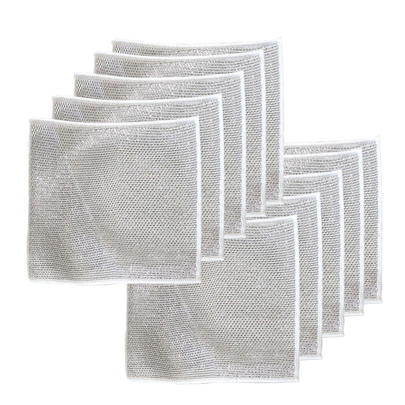 Multipurpose Wire Dishwashing Rags for Wet and Dry(3 PCS)