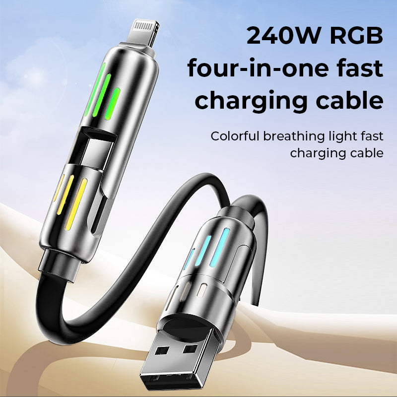 【One Month Pre Sale】240W 4-in-1 USB C Cable
