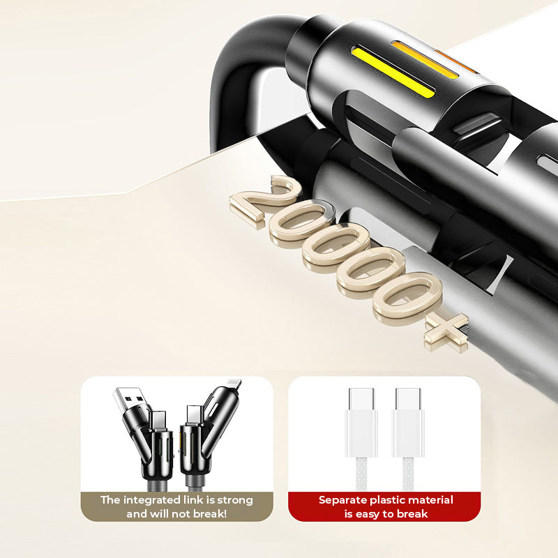 【One Month Pre Sale】240W 4-in-1 USB C Cable
