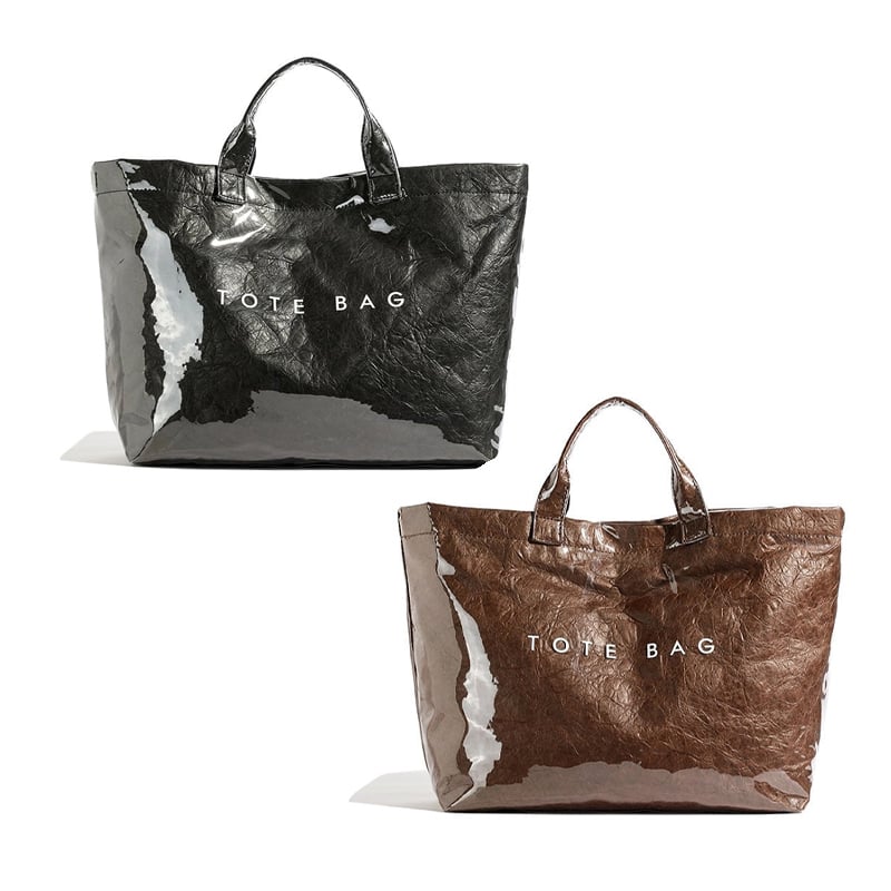 Women's Letters Print Tote Bag