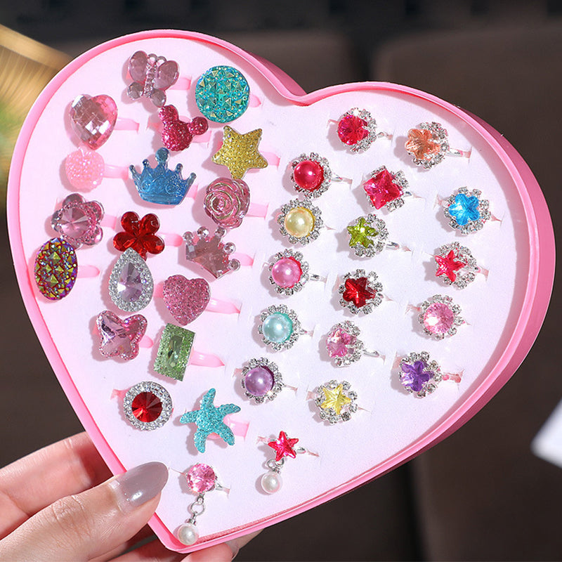 Cute Rigns 36Pcs Cute Rings For Girls β cliprain