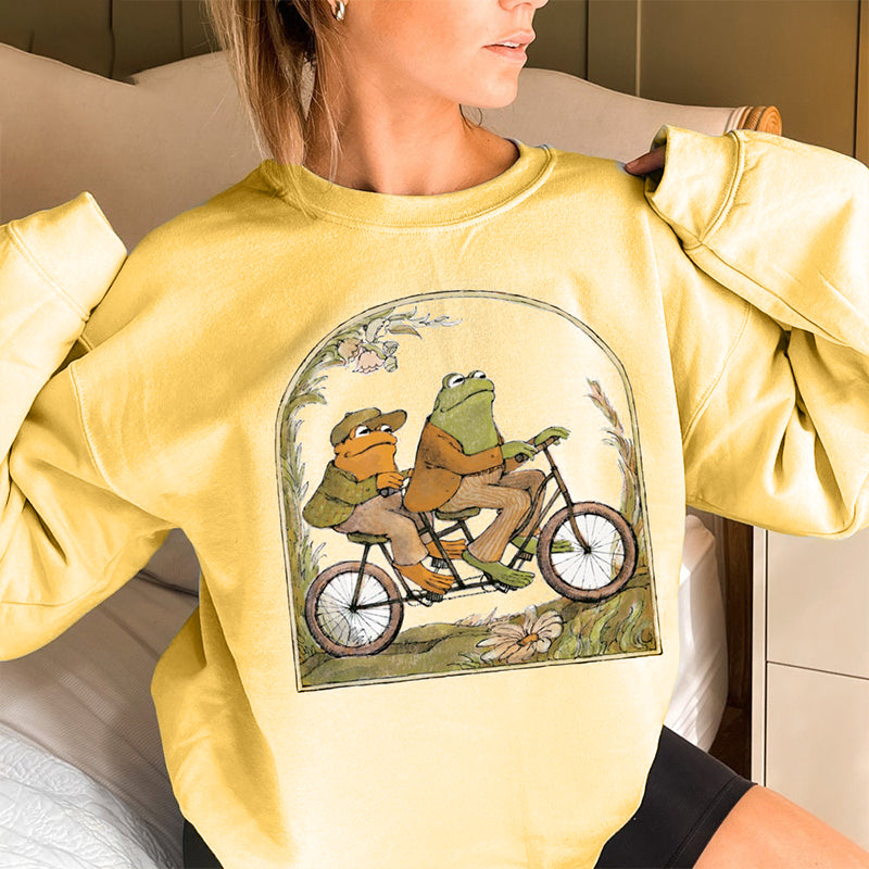 Frog And Toad Crewneck Sweatshirt