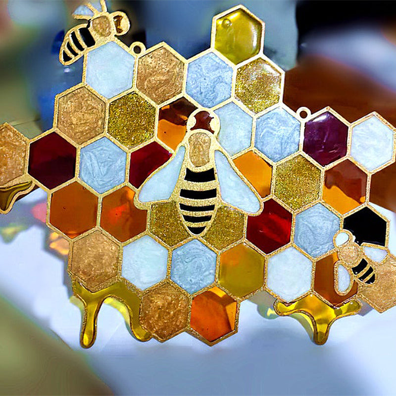 Bee-shaped Door Plate Ornament