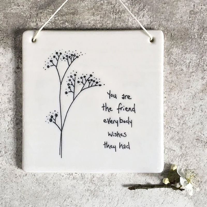 Hanging Friendship Sign