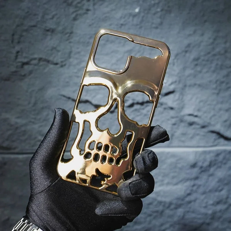 Electroplating Skull iPhone Case