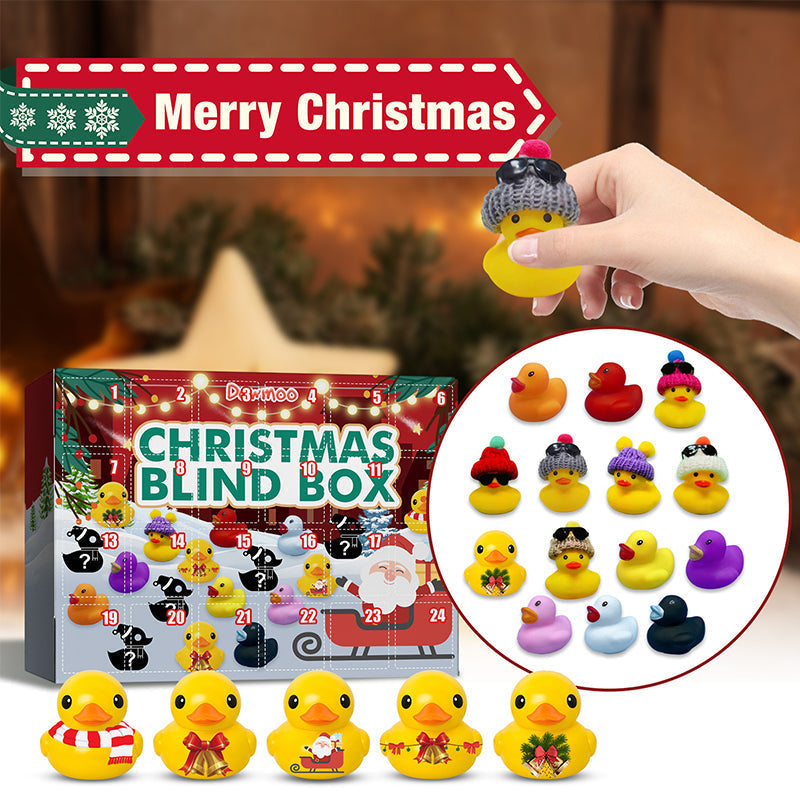 Advent Calendar 2022 - 24 Rubber Ducks for Kids