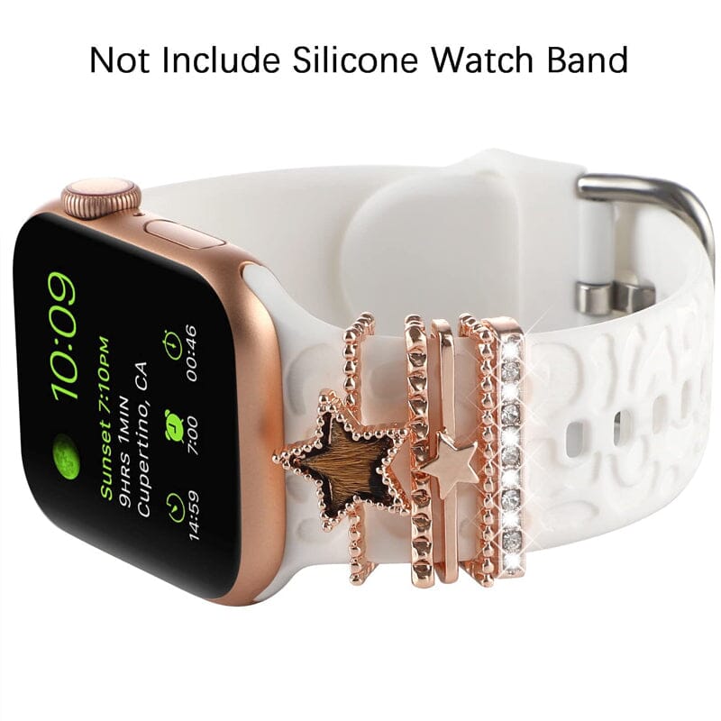 Watch Silicone Bands Decorative Rings