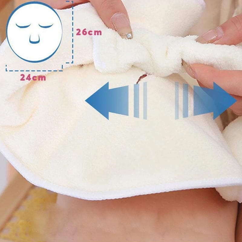 Thickened Coral Velvet Moisturizing Face Towel