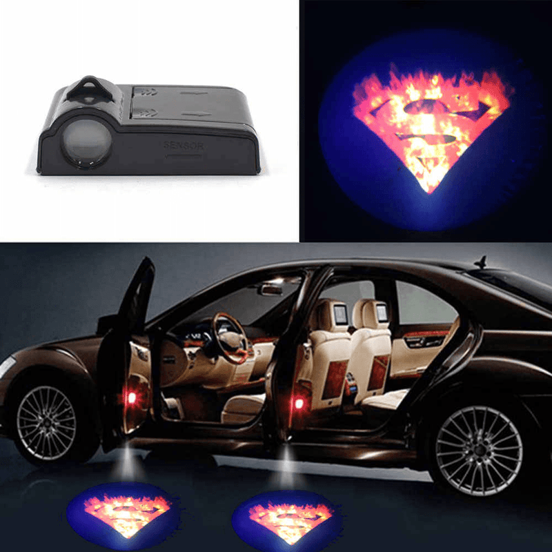 Car door LED shadow light