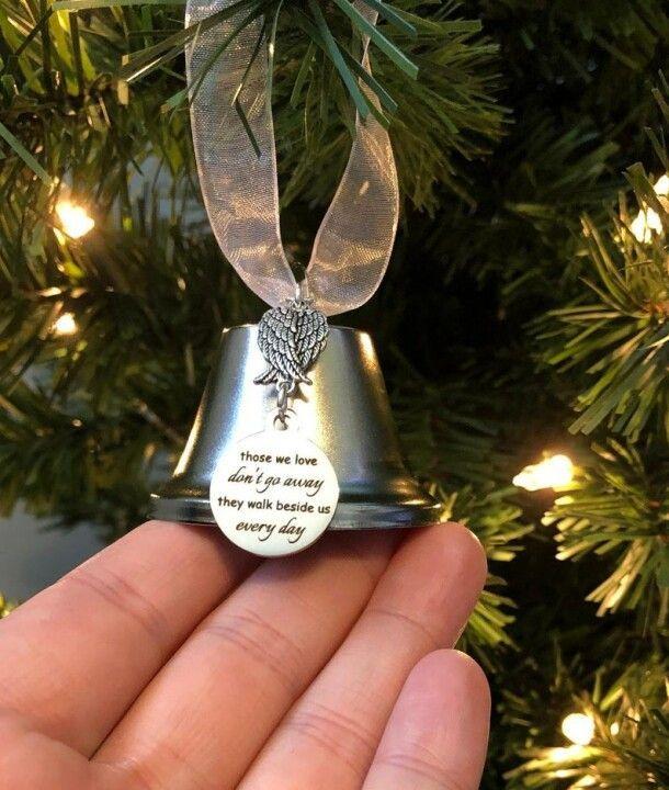 Christmas ornaments angel wings bell-memorial christmas gift