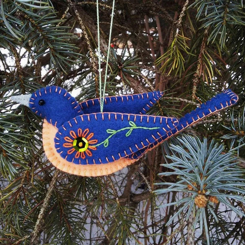 Felt Bird Ornament