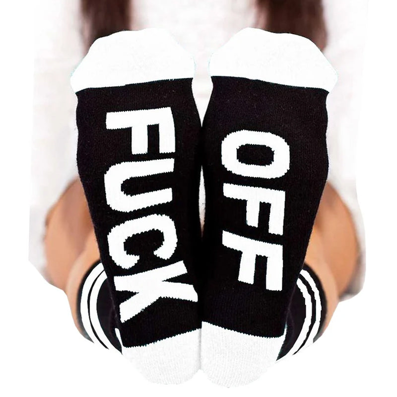 F**K OFF! Creative Funny Casual Sports Socks