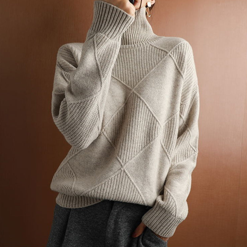 Loose Turtleneck Sweater