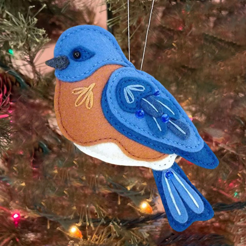 Felt Bird Ornament