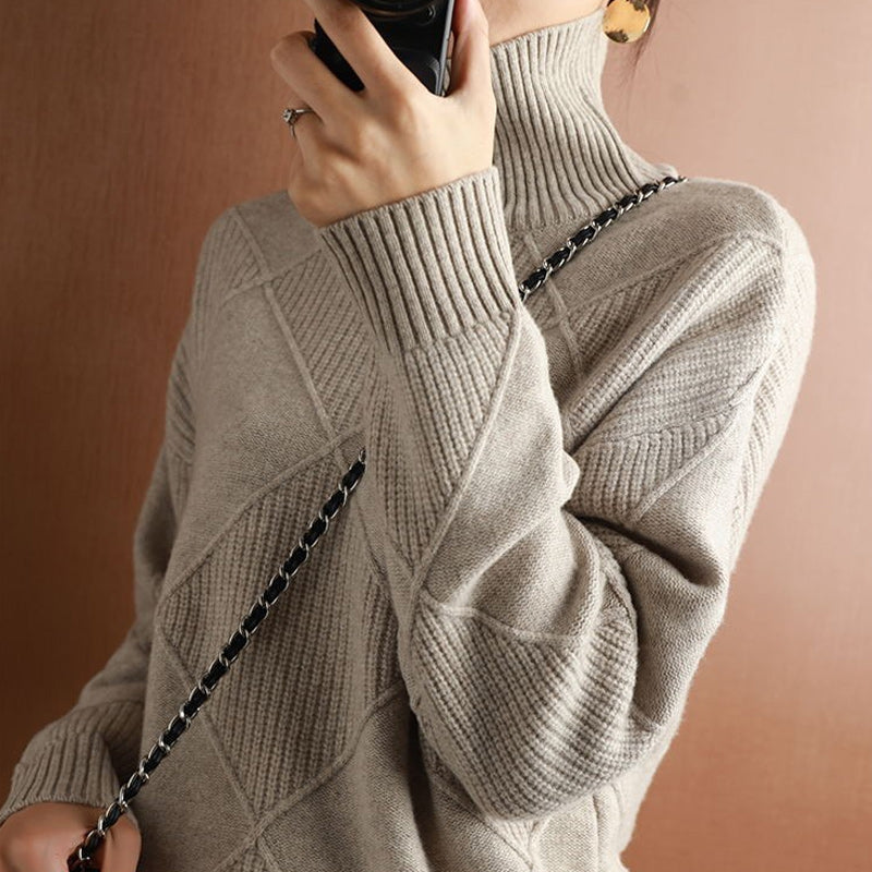 Loose Turtleneck Sweater
