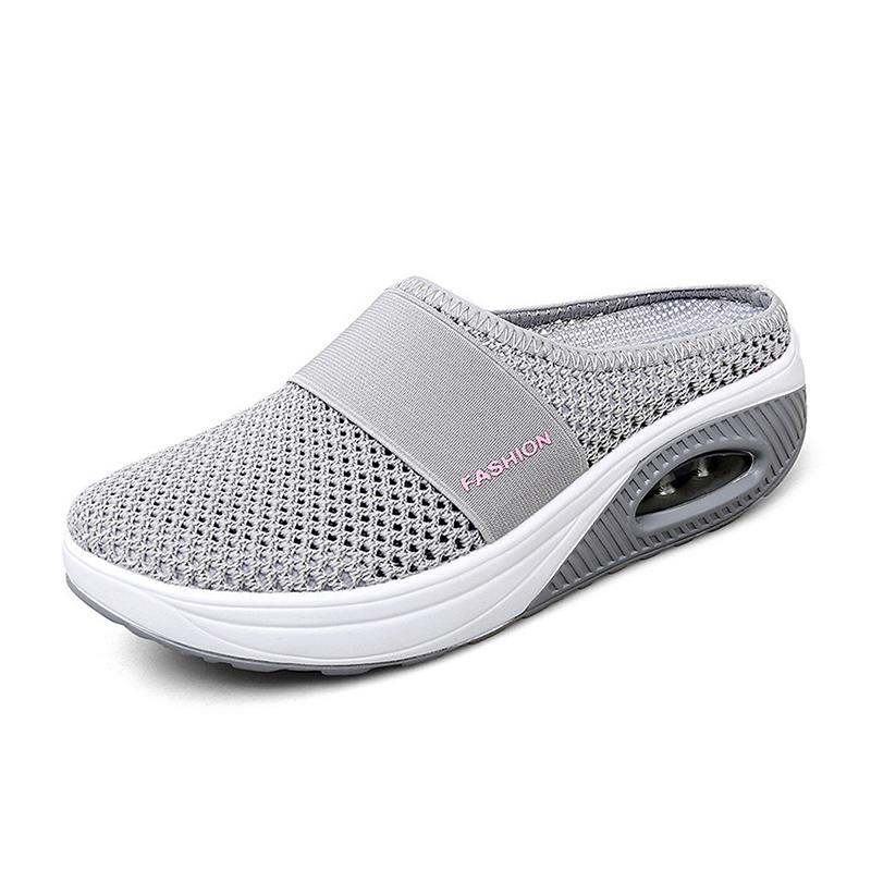 Air Cushion Slip-On Flat Sandals