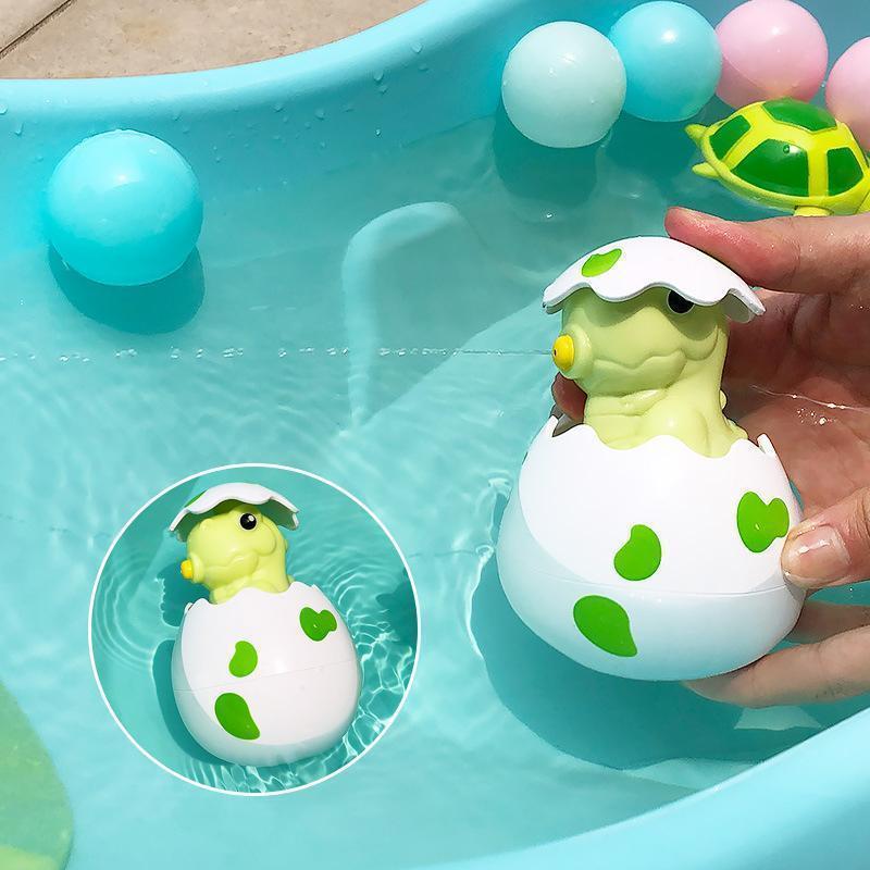 Easter Egg Baby Bathing Swimming Sprinkler Toy