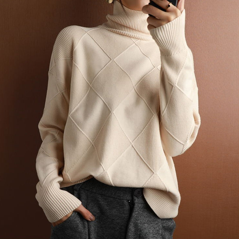 Loose Turtleneck Sweater