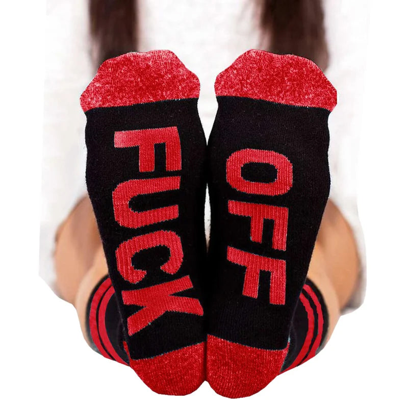 F**K OFF! Creative Funny Casual Sports Socks