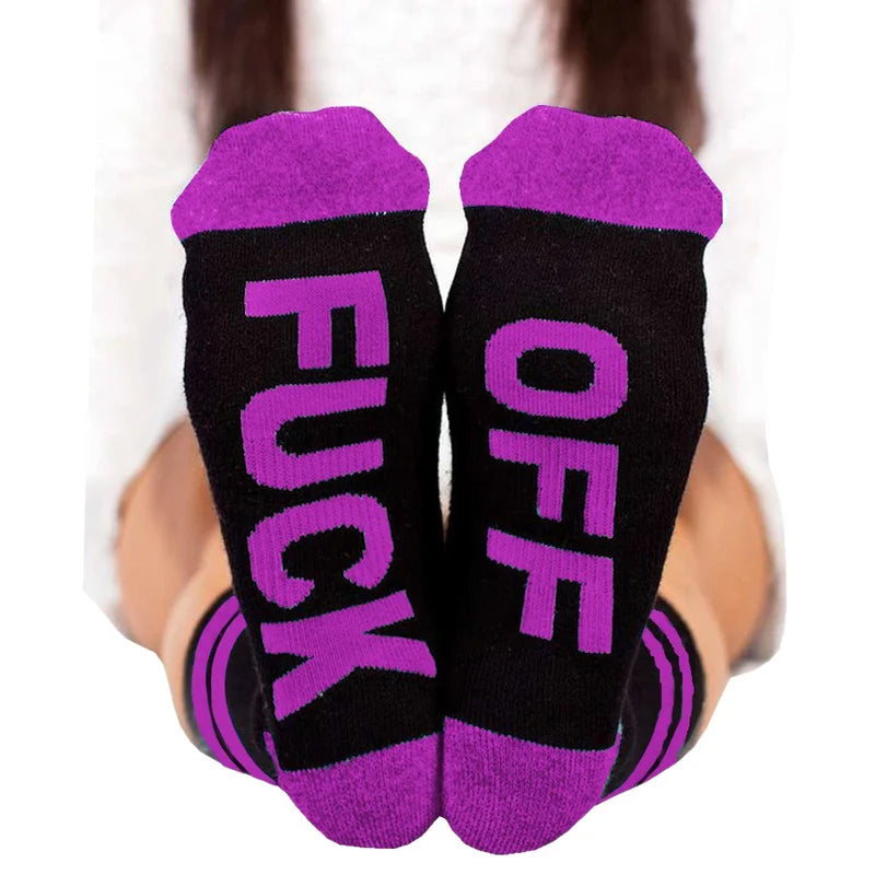 F**K OFF! Creative Funny Casual Sports Socks