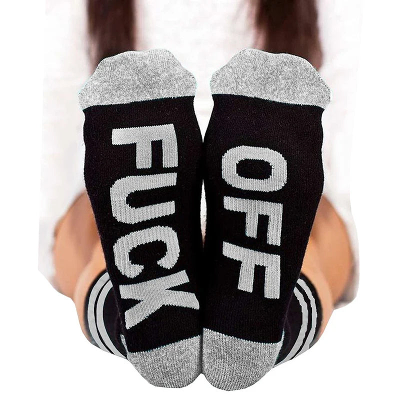 F**K OFF! Creative Funny Casual Sports Socks