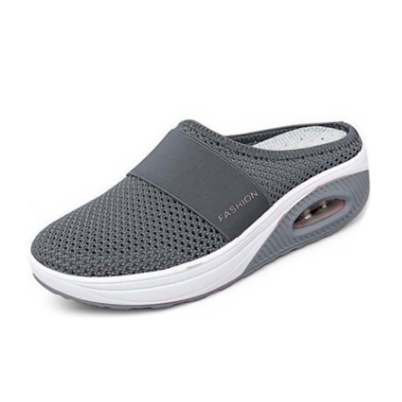 Air Cushion Slip-On Flat Sandals