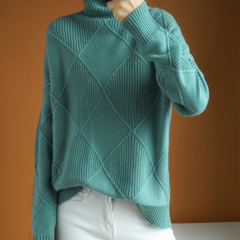 Loose Turtleneck Sweater