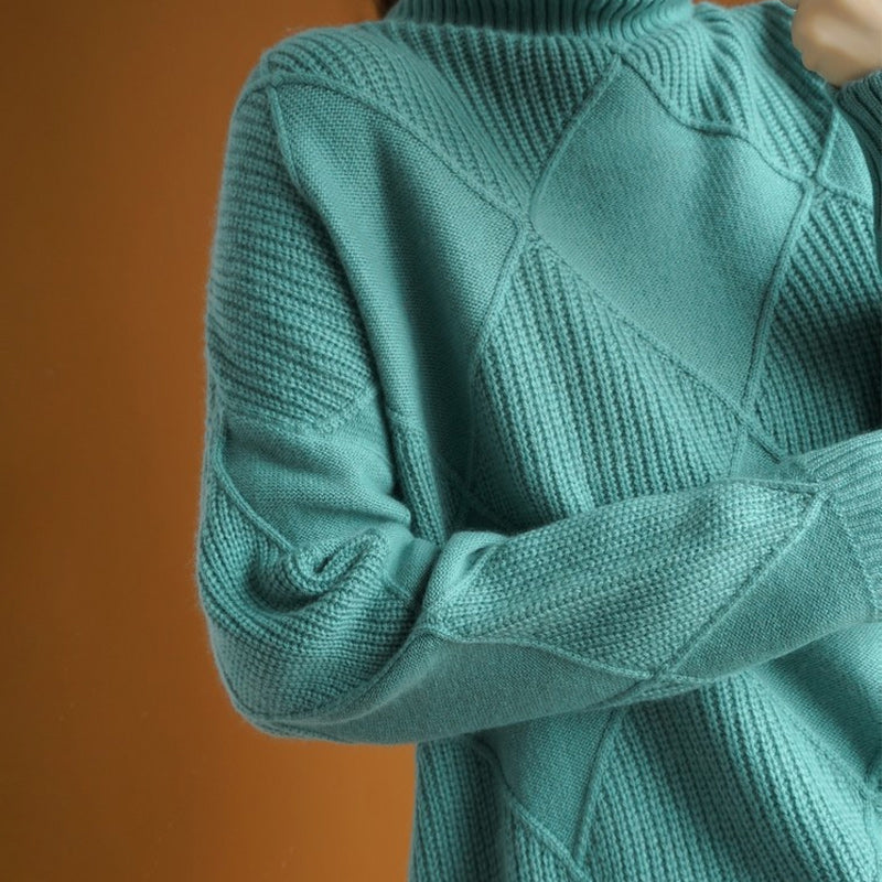 Loose Turtleneck Sweater