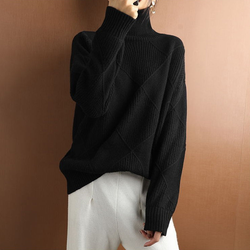 Loose Turtleneck Sweater