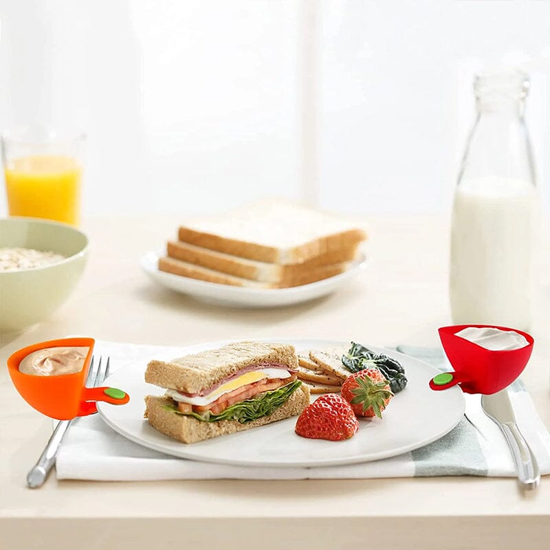 Dip Clip Bowl Plate Holder