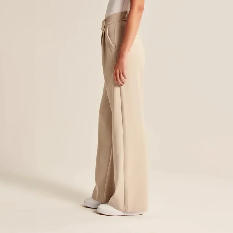 Effortless Tailored Wide Leg Pants