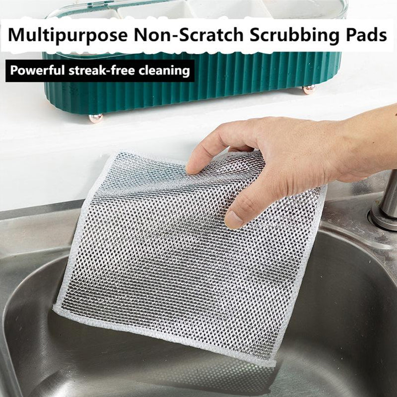 Multipurpose Wire Dishwashing Rags for Wet and Dry(3 PCS)