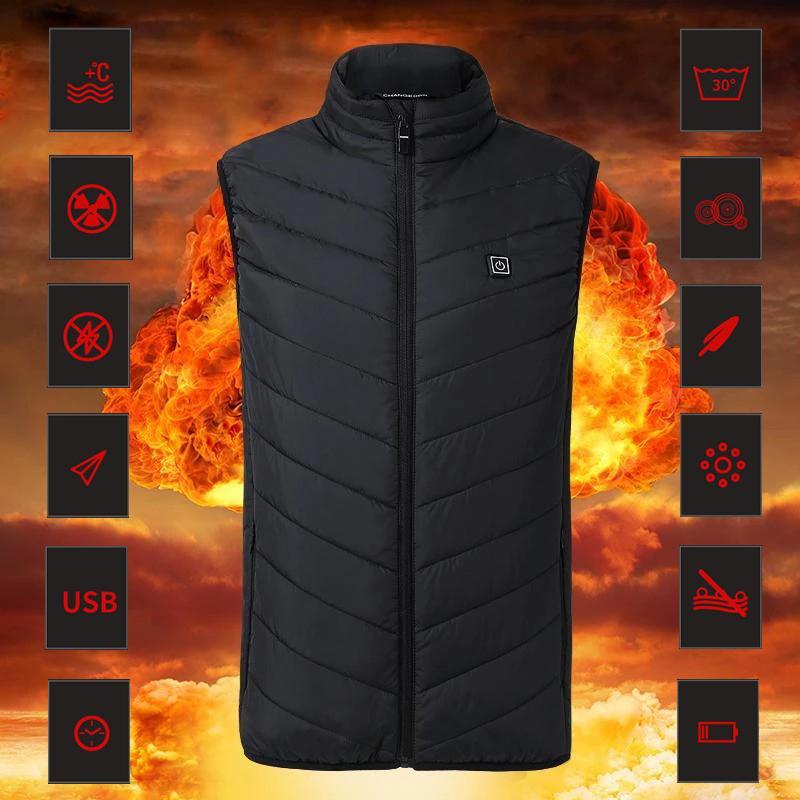 Instant Warmth Heating Vest, unisex