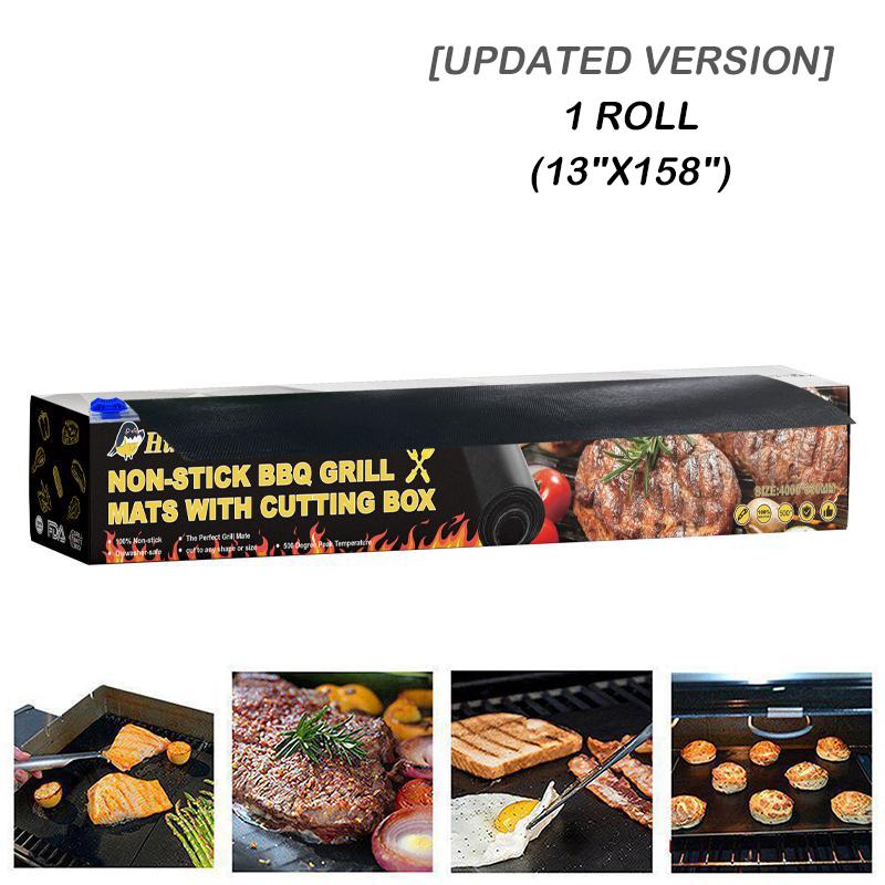 2021 New Cuttable Non-Stick BBQ Grill Mats(1 roll)