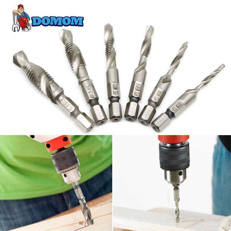 Domom® Metric Tap Drill Bits 6PCS (M3 - M10) - mygeniusgift