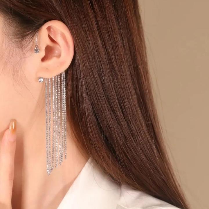 Shiny Zircon  Earrings