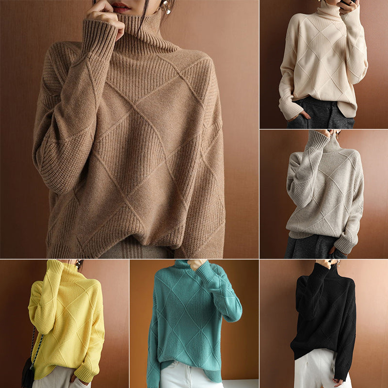 Loose Turtleneck Sweater