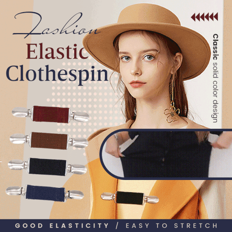 Fashion Elastic Clothespin