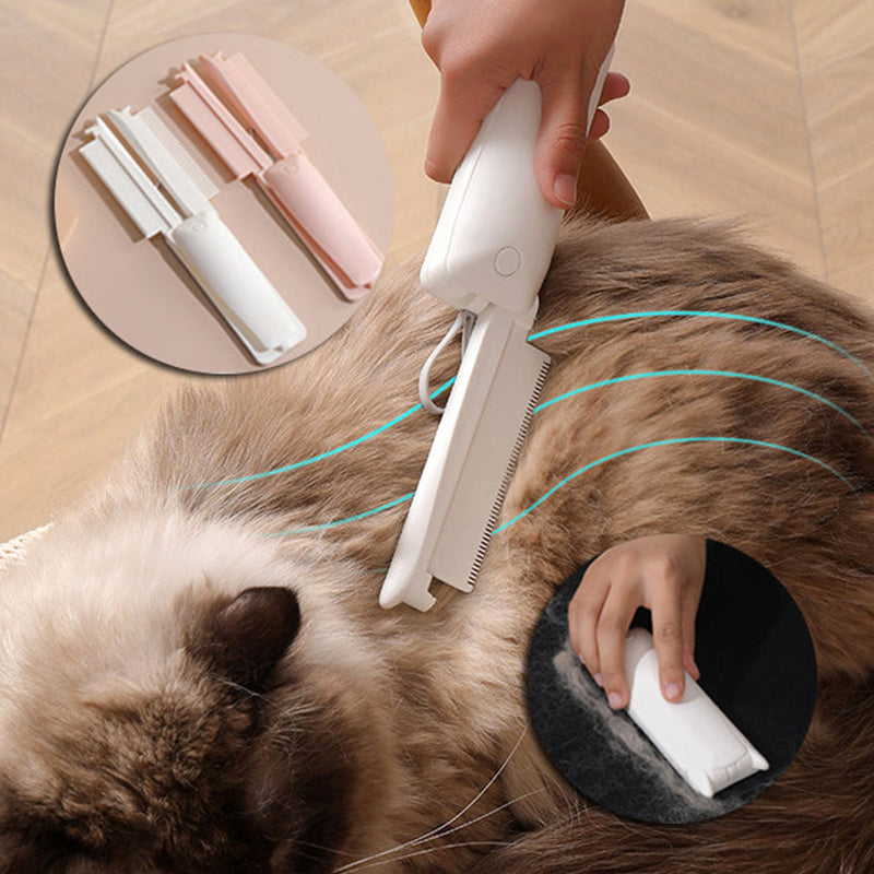 3-in-1 Pet Grooming Brush