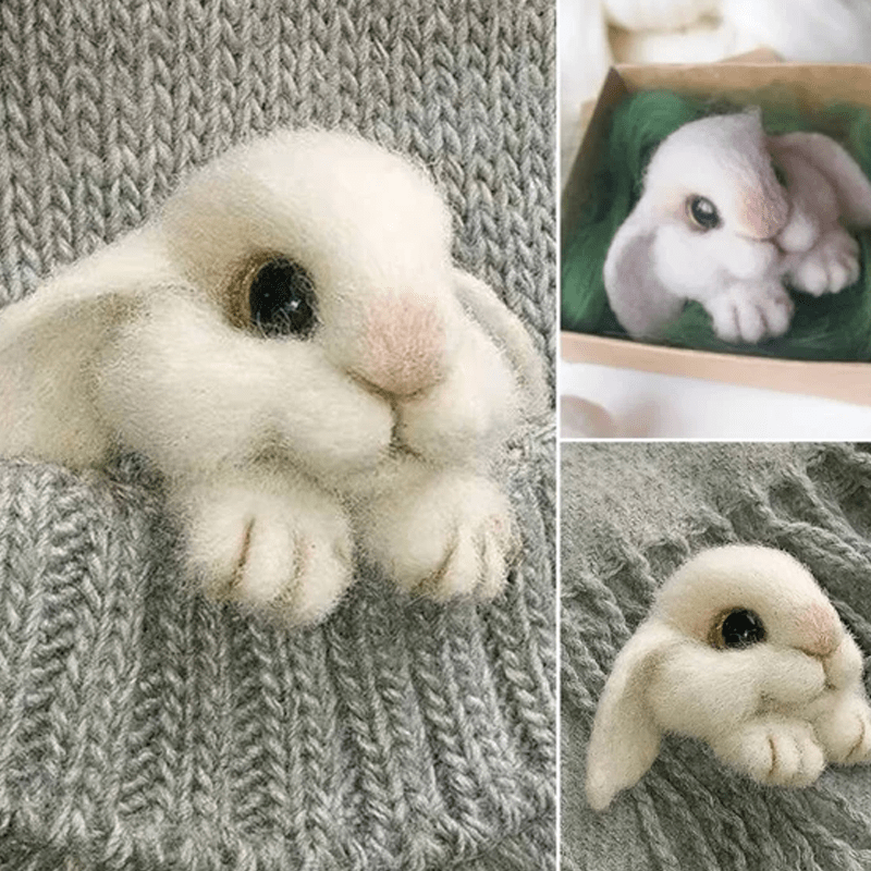 Pre-Sale>>Felt Animal Brooch