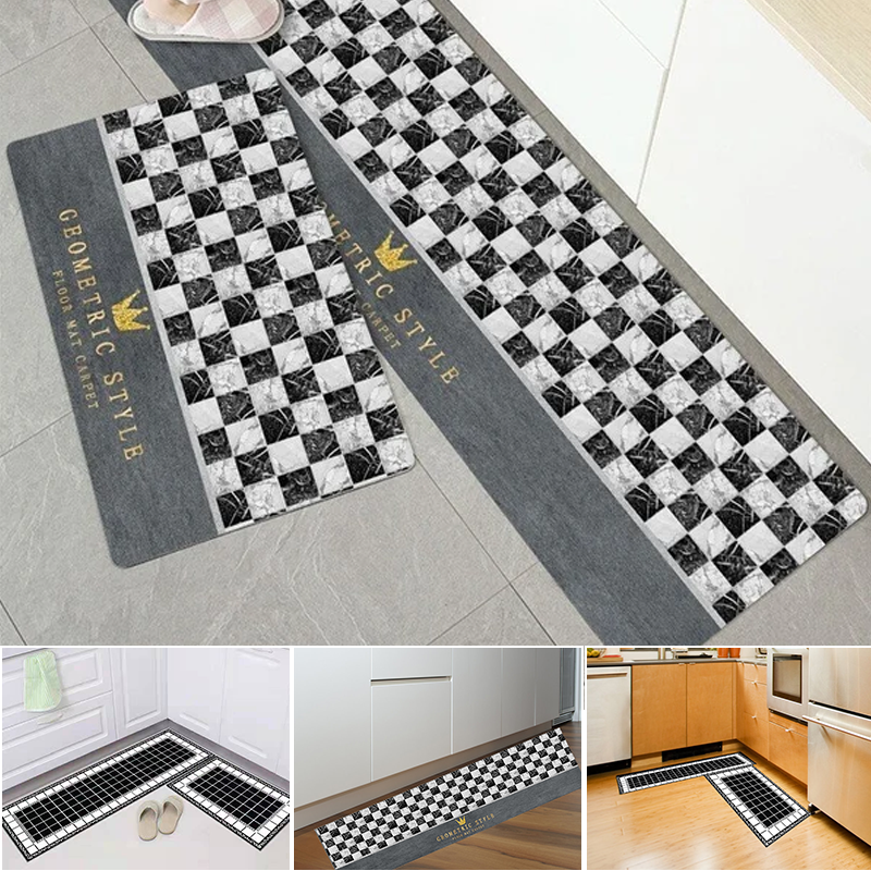 Kitchen Printed Non-Slip Carpet