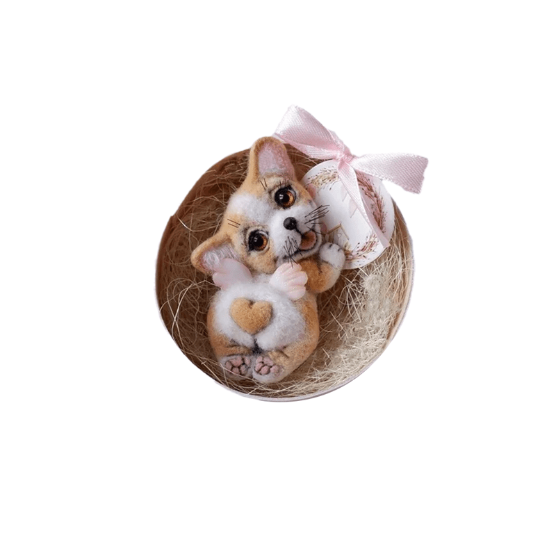 Pre-Sale>>Felt Animal Brooch