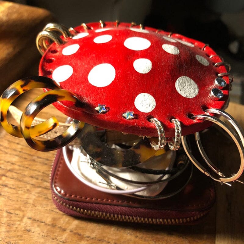 Cute Mushroom Earring Holder