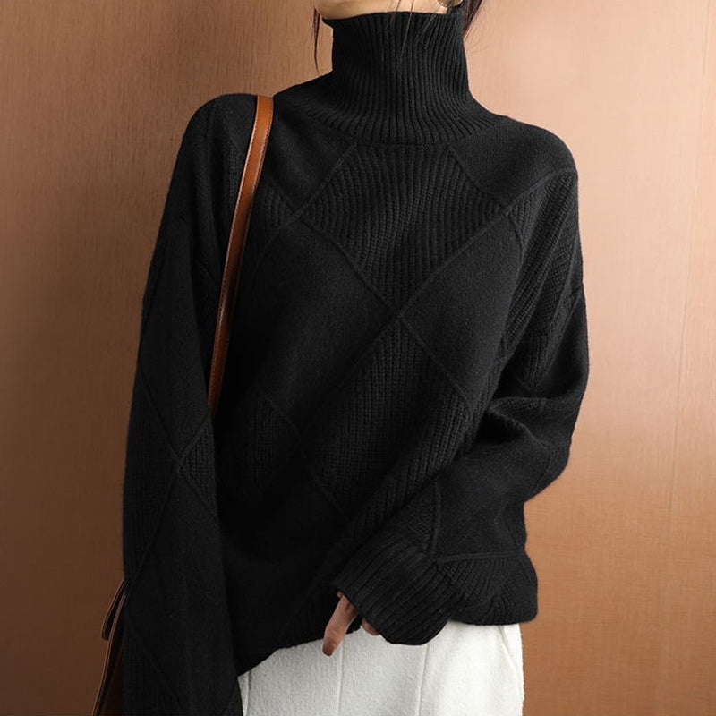 Loose Turtleneck Sweater