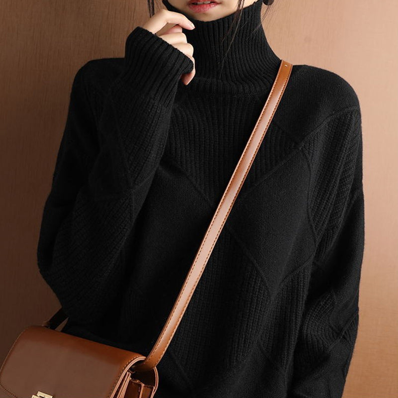 Loose Turtleneck Sweater