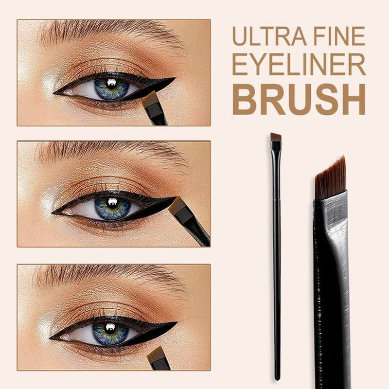 Angled Eyeliner Eyebrow Brush