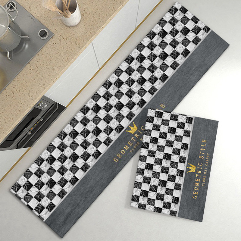 Kitchen Printed Non-Slip Carpet