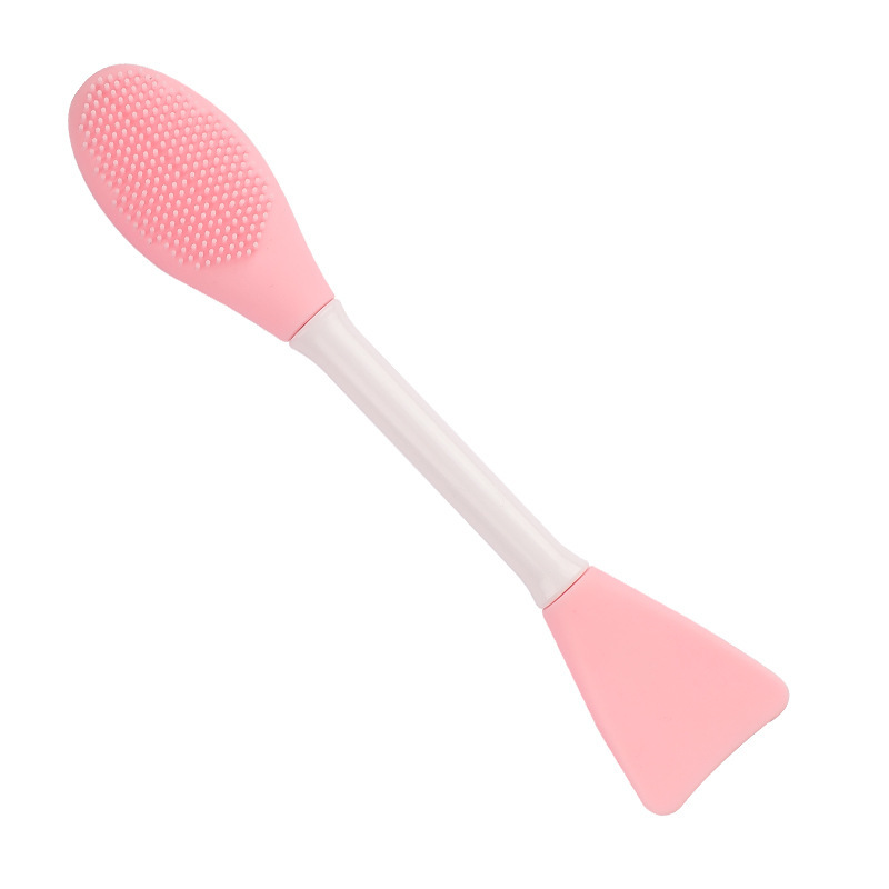 Double-Ended Silicone Face Mask Brush