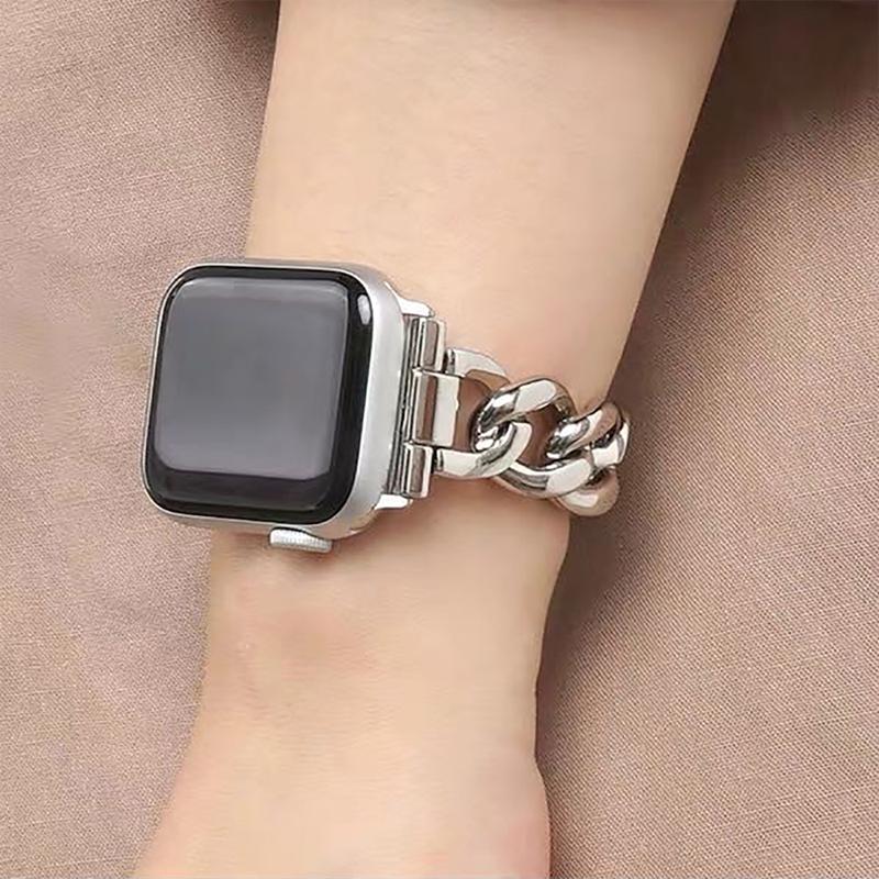 Metal Single-breasted Watch Strap