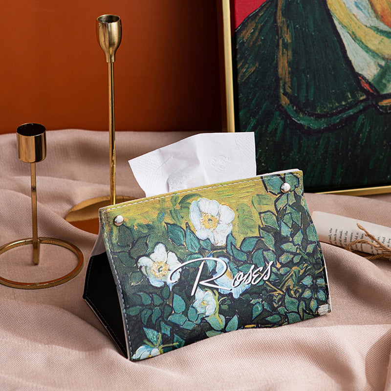 Van Gogh Oil Painting Tissue Box